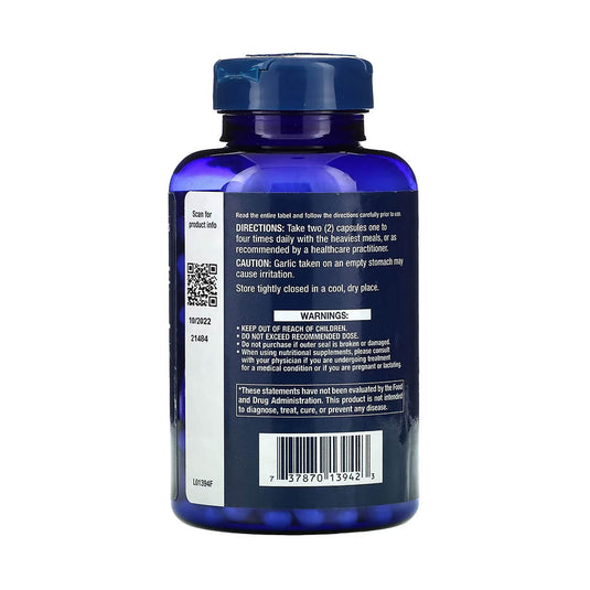 Optimized Garlic Extract, Life Extension, 200 capsule