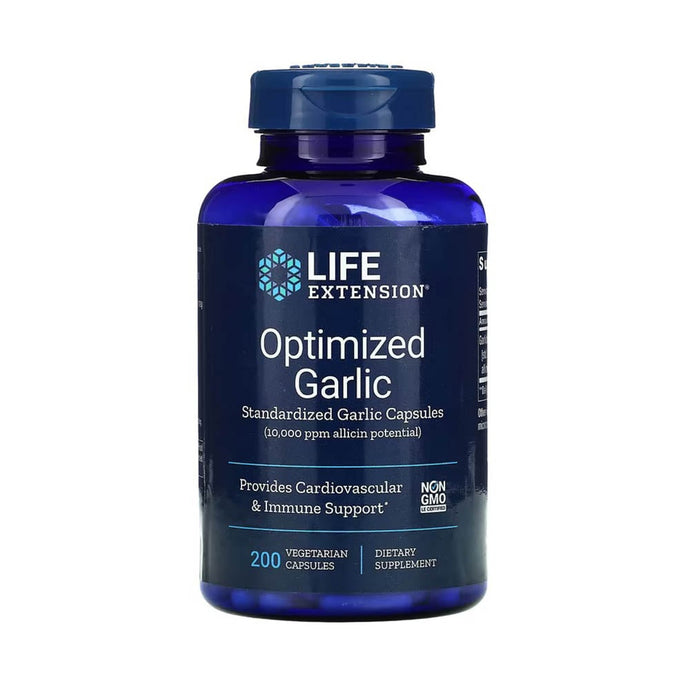 Optimized Garlic Extract, Life Extension, 200 capsule