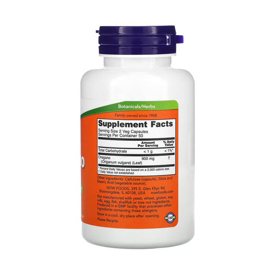 Oregano, 450 mg, Now Foods, 100 capsule