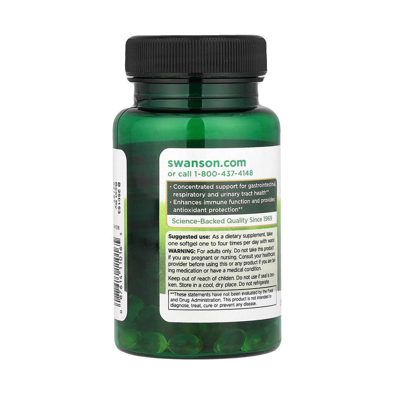 Încărcați imaginea în vizualizatorul Galerie, Oregano Oil 10:1 Extract, 150mg, Swanson, 120 softgels SW1016
