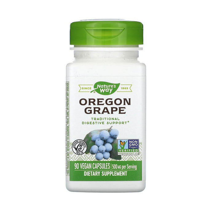 Oregon Grape (Strugure de Oregon), 500 mg, Nature's Way, 90 capsule