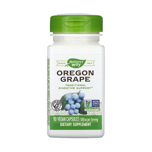 Oregon Grape (Strugure de Oregon), 500 mg, Nature's Way, 90 capsule
