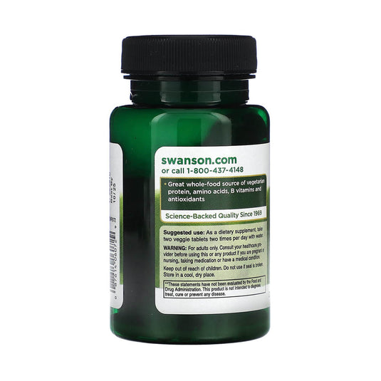 Organic Spirulina & Astaxanthin, Swanson, 120 tablete SWR072