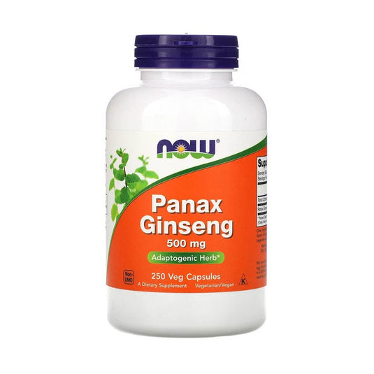 Panax Ginseng (Asian Ginseng) 500mg, Now Foods, 100 capsule