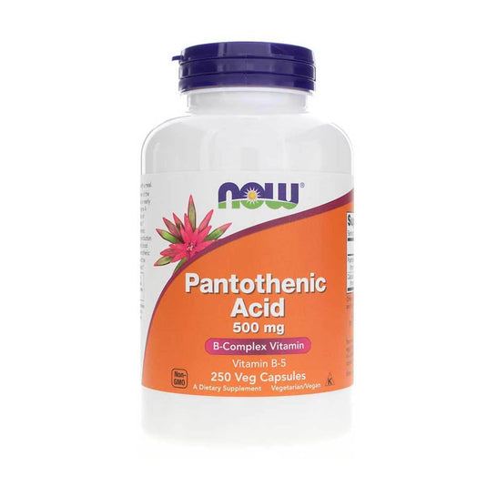 Pantothenic Acid (Vitamina B5), 500mg , Now Foods, 100 capsule