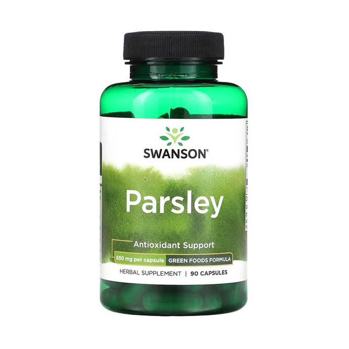 Parsley (Pătrunjel), 650 mg, Swanson, 90 capsule SWR054