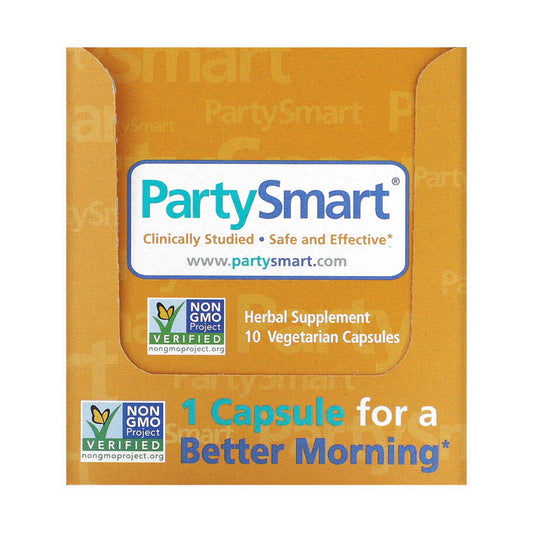 Party Smart (Detoxifiere Alcool), Himalaya, 10 capsule