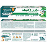 Pasta de Dinti Mint Fresh Gum Expert, Himalaya Herbal, 75 ml