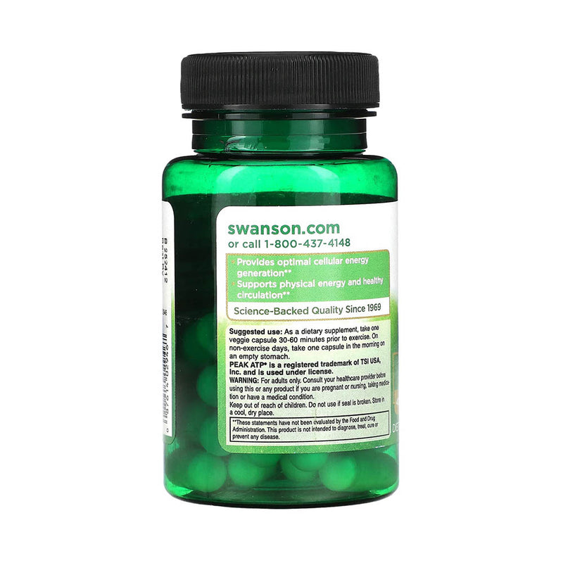 Încărcați imaginea în vizualizatorul Galerie, Peak ATP (Energie Celulara), 400 mg, Swanson, 30 capsule SWU946
