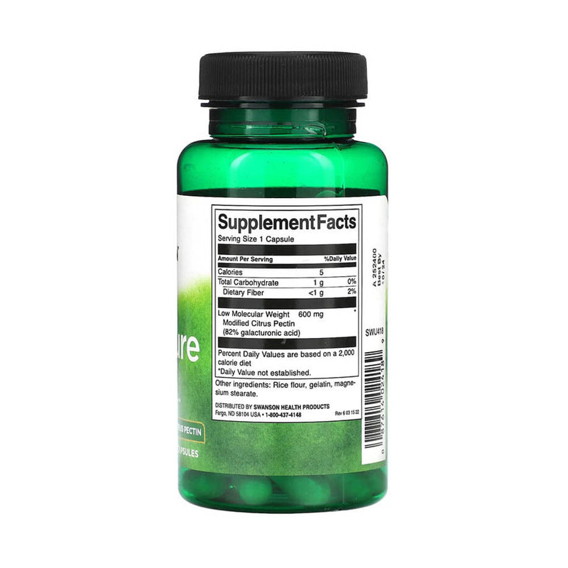 Încărcați imaginea în vizualizatorul Galerie, PectiPure (Elimina Metalele și Toxinele), 600 mg, Swanson, 60 capsule SWU418
