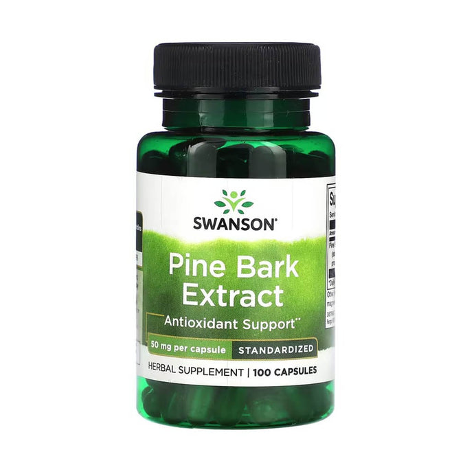 Pine Bark Extract, 50 mg, Swanson, 100 capsule SWH160