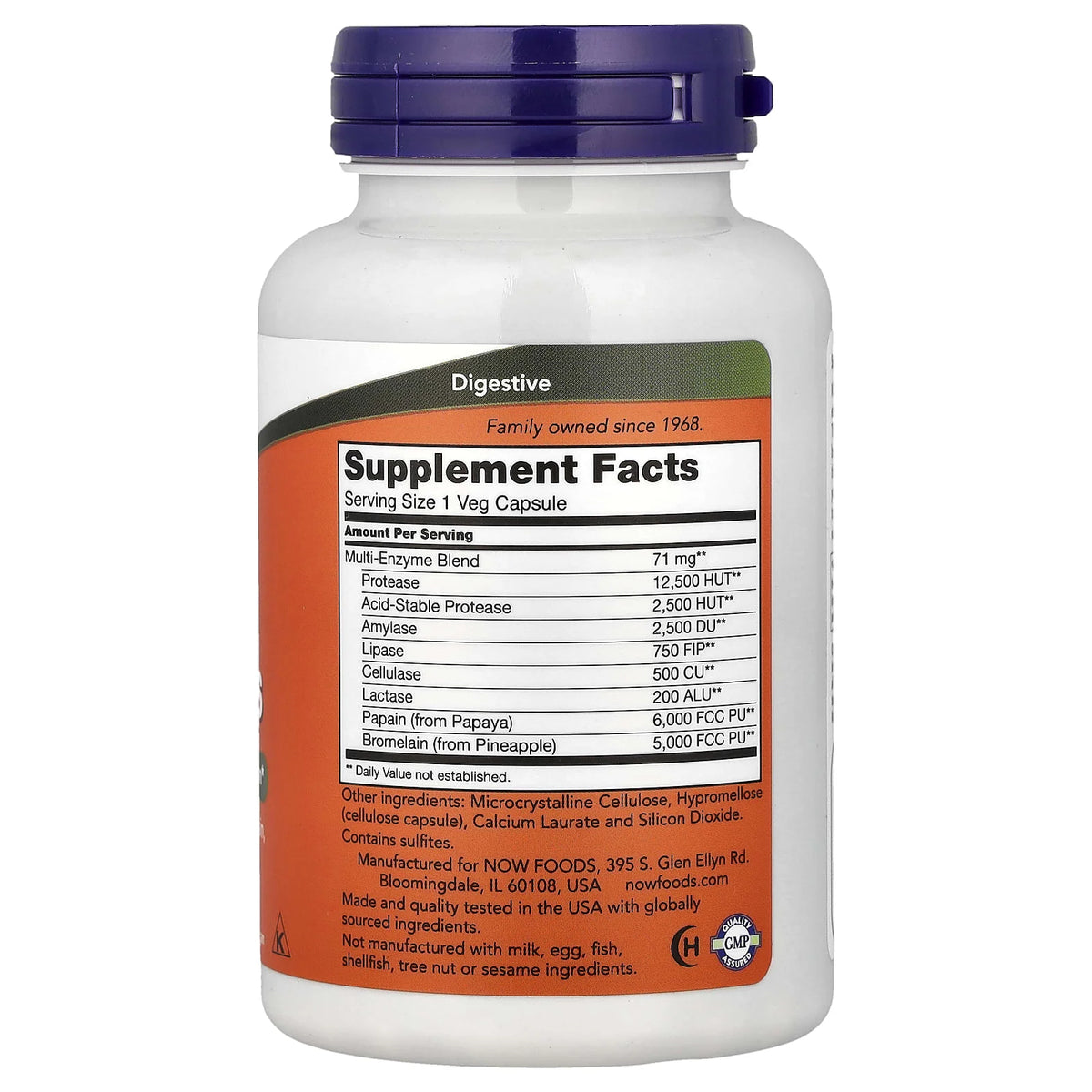 Plant Enzymes, (Enzime din Plante), Now Foods, 120 capsule