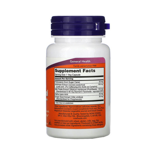 Policosanol, 20mg, Double Strength, Now Foods, 90 capsule