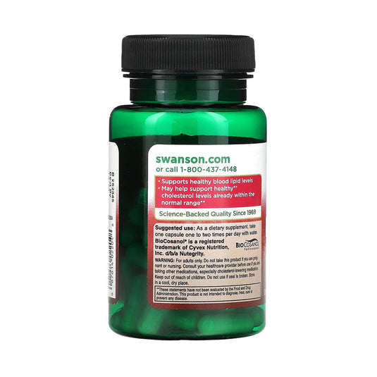 Policosanol, 20 mg, Swanson, 60 capsule SWU204
