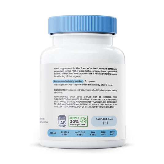 Potasiu Citrat, 300 mg, Osavi, 90 capsule