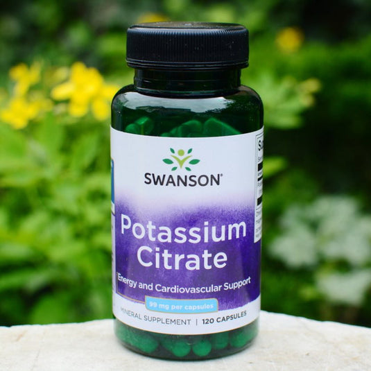 Potassium Citrate, 99mg, Swanson, 120 capsule SWU395