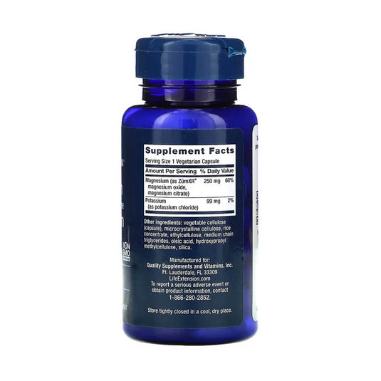 Potassium with Magnesium (Eliberare Prelungita), Life Extension, 60 capsule