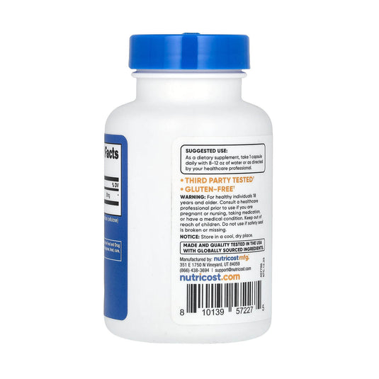 PQQ (Biogeneza Mitocondrială), 20 mg, Nutricost, 60 capsule