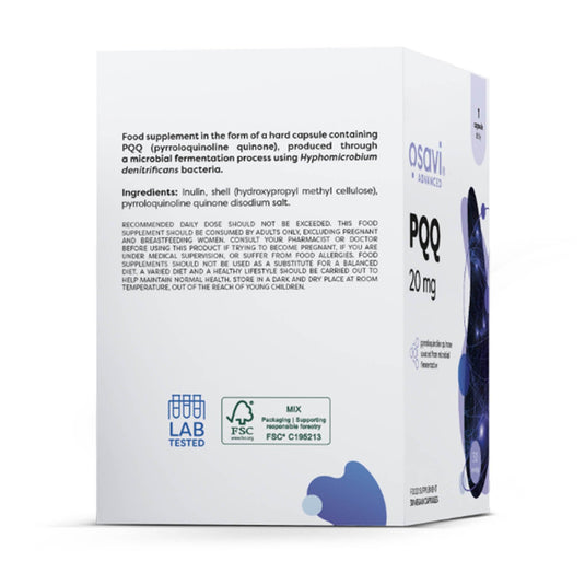 PQQ Pyrroloquinoline Quinone, 20 mg, Osavi, 30 capsule