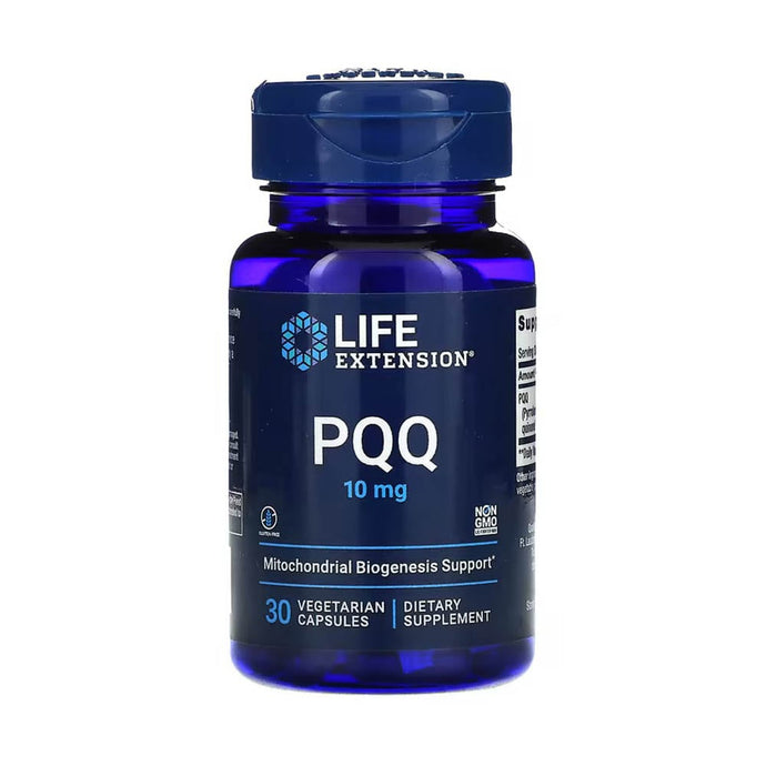 PQQ (Biogeneza Mitocondrială), 10 mg, Life Extension, 30 capsule