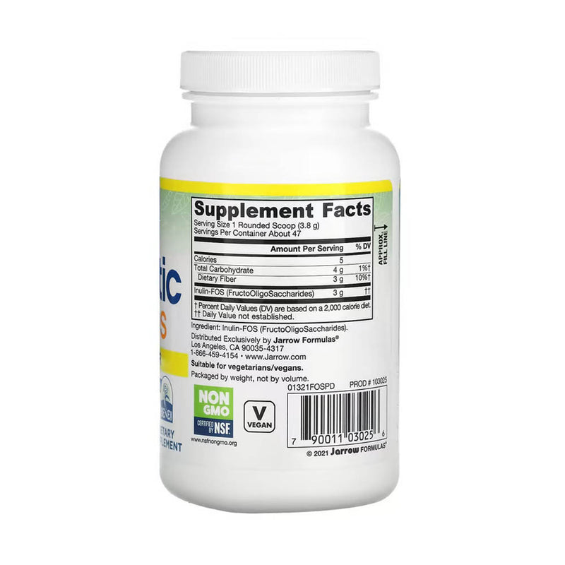 Încărcați imaginea în vizualizatorul Galerie, Prebiotic Inulin FOS Powder, Jarrow Formulas, 180g
