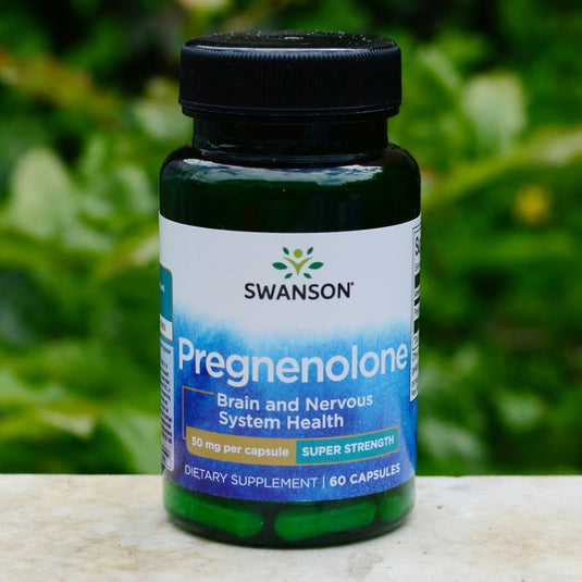 Pregnenolone, Super Strength, 50mg, Swanson, 60 capsule SWU438