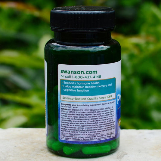 Pregnenolone, Super Strength, 50mg, Swanson, 60 capsule SWU438