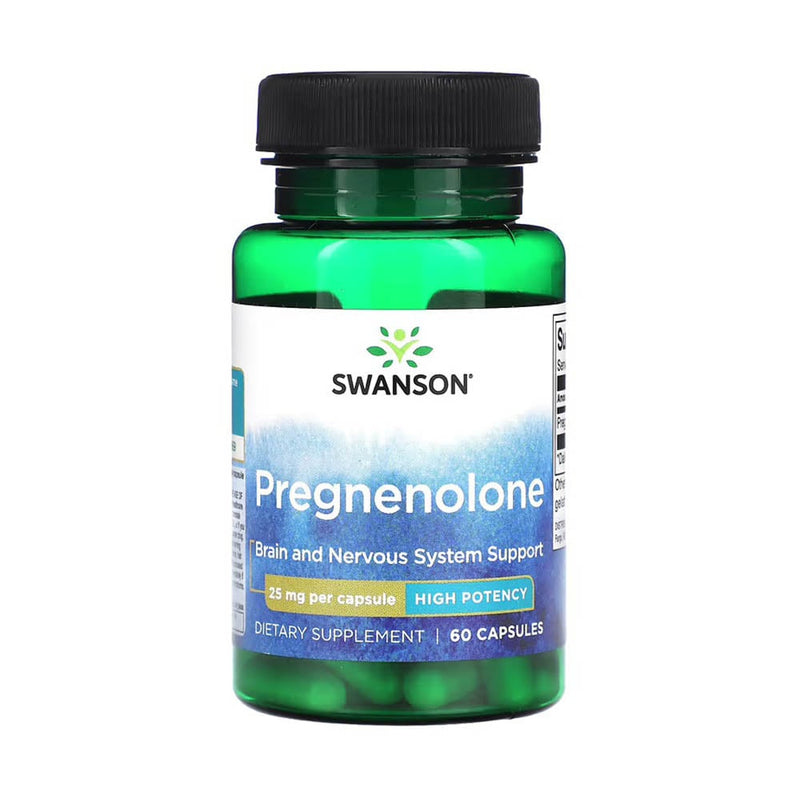 Încărcați imaginea în vizualizatorul Galerie, Pregnenolone, Super Strength, 50mg, Swanson, 60 capsule SWU438

