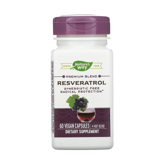 Resveratrol, Premium Blend, Nature's Way, 60 capsule