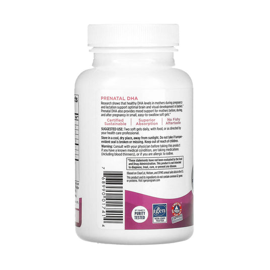 Prenatal DHA Omega 3, Nordic Naturals, 90 softgels