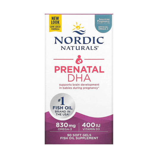 Prenatal DHA Omega 3, Nordic Naturals, 90 softgels