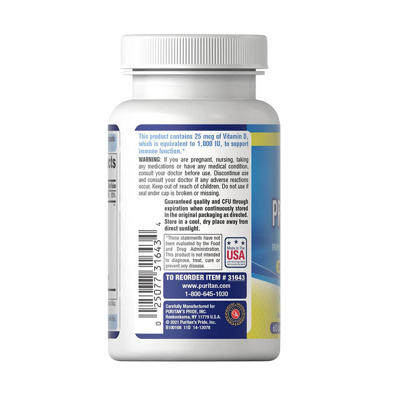 Încărcați imaginea în vizualizatorul Galerie, Probiotic 10, 20 Billion, Puritan&#39;s Pride, 60 capsule
