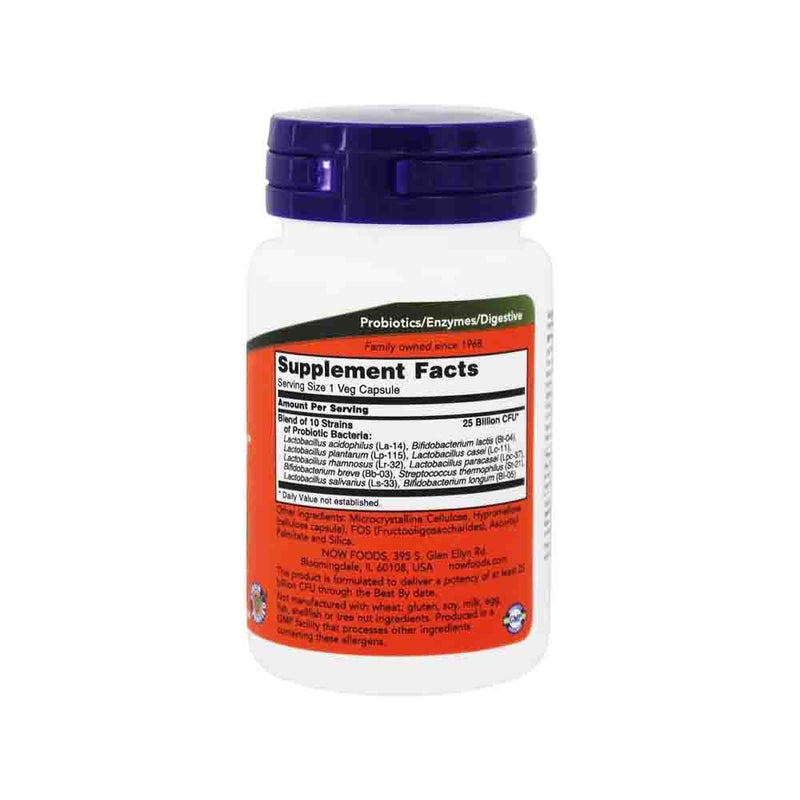 Încărcați imaginea în vizualizatorul Galerie, Probiotic-10 (Probiotice) 25 Billion, Now Foods, 30 capsule
