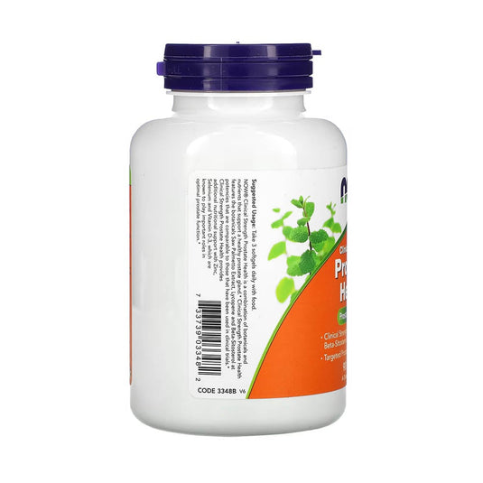 Prostate Health Clinical Strength, Now Foods, 90 Softgels