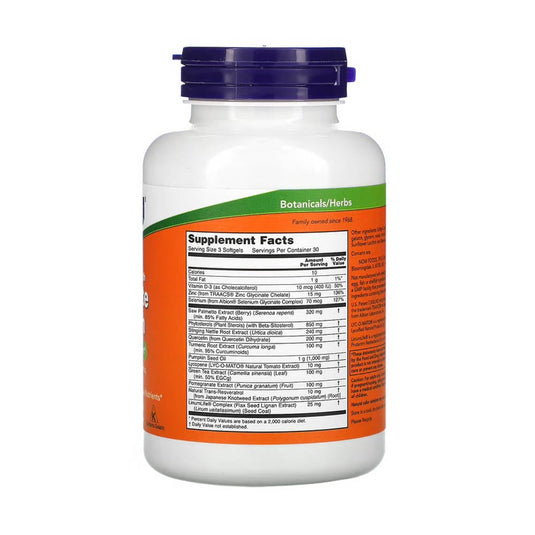 Prostate Health Clinical Strength, Now Foods, 90 Softgels