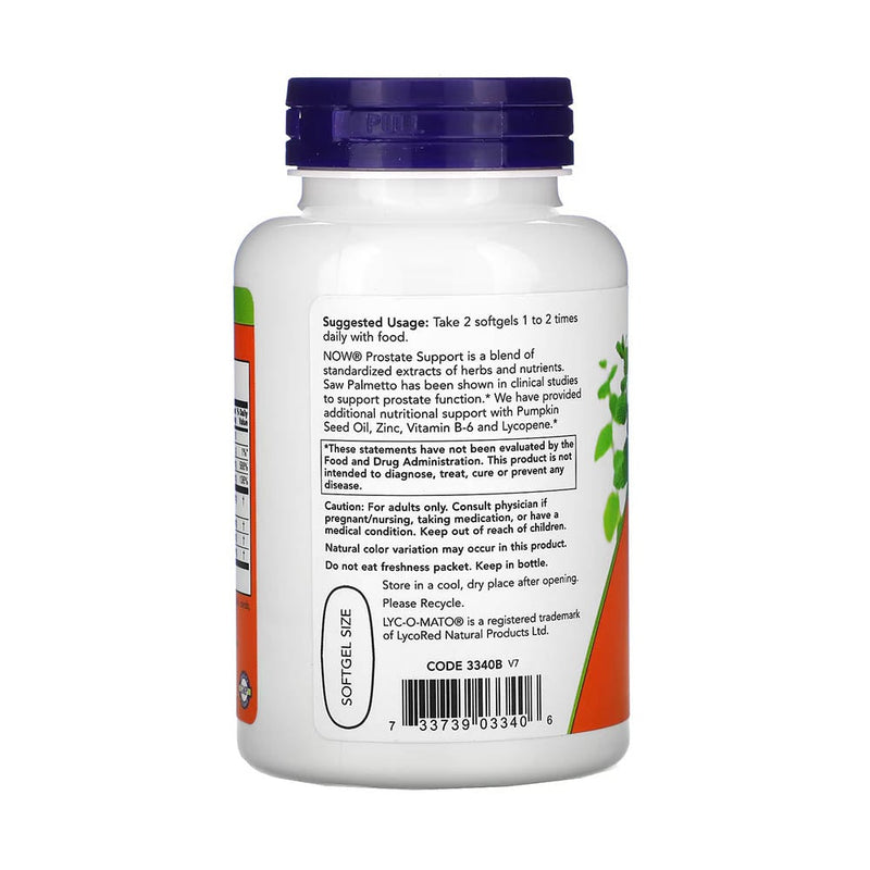 Încărcați imaginea în vizualizatorul Galerie, Prostate Support (Prostata), Now Foods, 90 softgels
