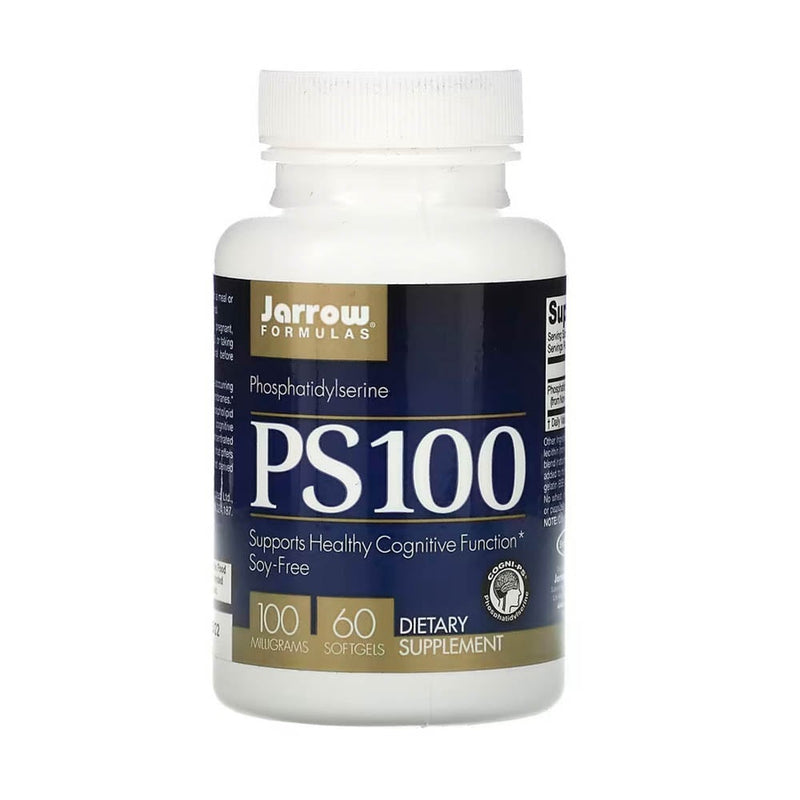 Încărcați imaginea în vizualizatorul Galerie, PS 100 (Fosfatidilserina), 100 mg, Jarrow Formulas, 30 softgels

