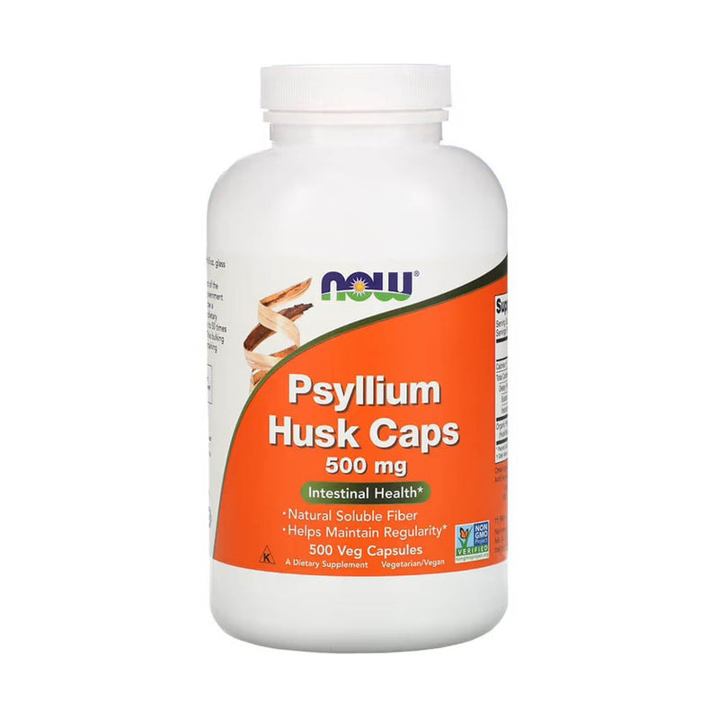 Încărcați imaginea în vizualizatorul Galerie, Psyllium Husk Caps, 700 mg with Apple Pectin, Now Foods, 180 capsule
