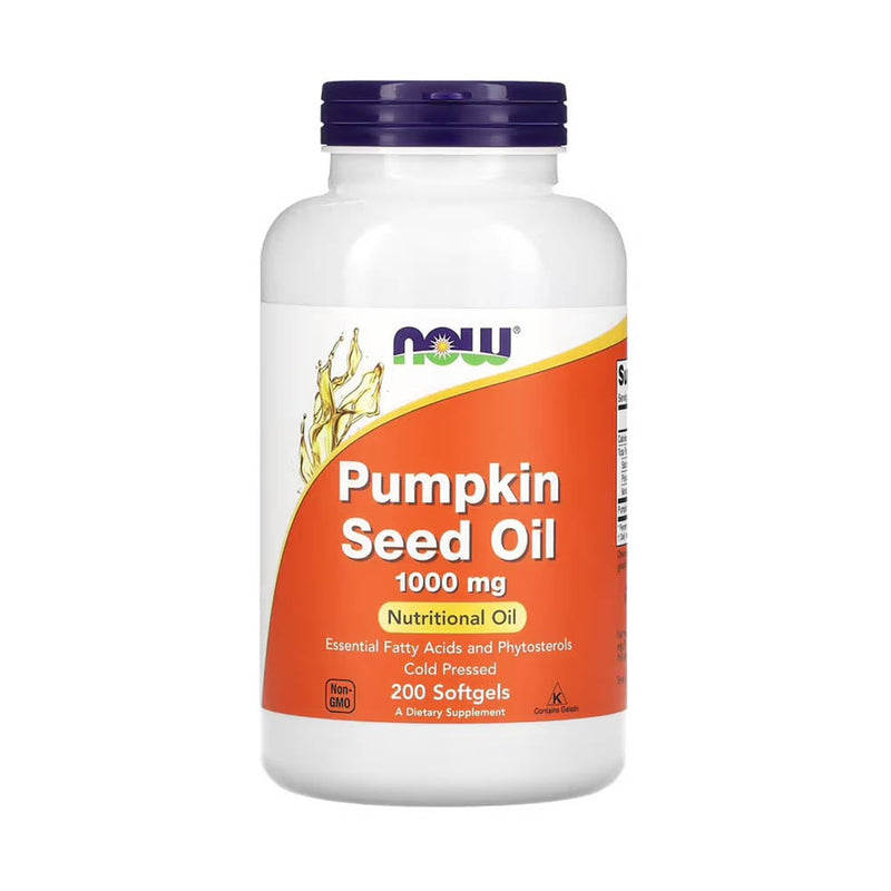Încărcați imaginea în vizualizatorul Galerie, Pumpkin Seed Oil (Ulei Seminte Dovleac), 1000mg, Now Foods, 100 softgels
