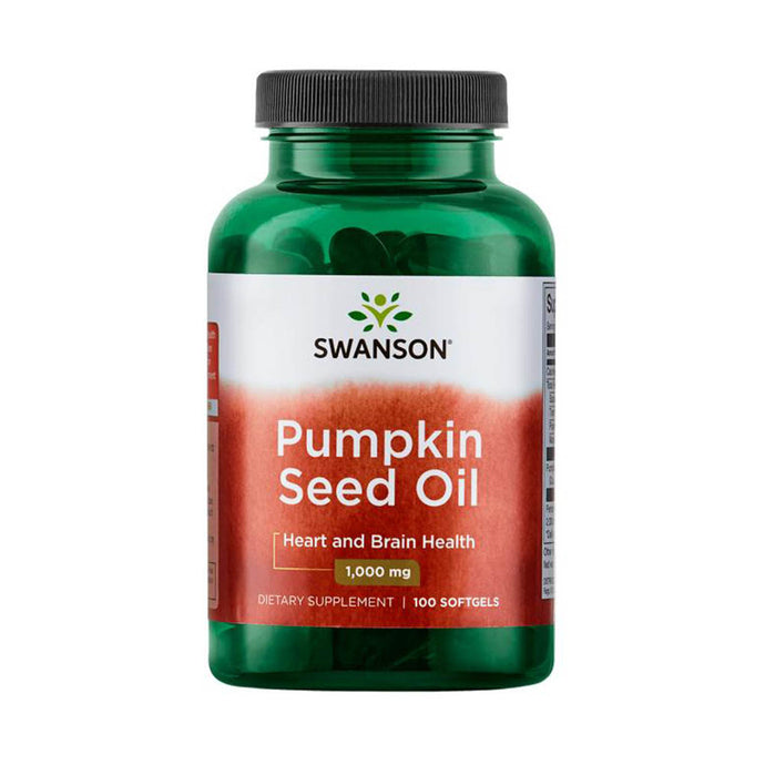 Pumpkin Seed Oil, (Ulei Seminte Dovleac), 1000mg, Swanson, 100 softgels SW364