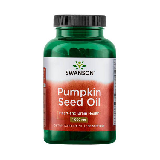 Pumpkin Seed Oil, (Ulei Seminte Dovleac), 1000mg, Swanson, 100 softgels SW364