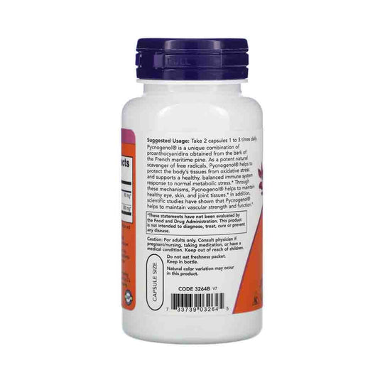 Pycnogenol (Pinus Pinaster) 30mg, Now Foods, 60 capsule