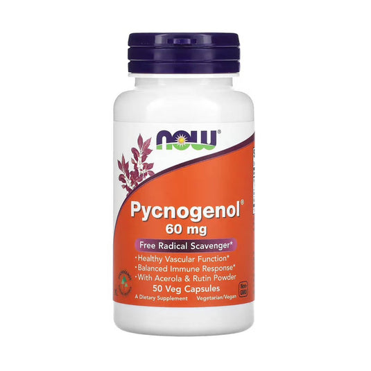 Pycnogenol (Pinus Pinaster) 30mg, Now Foods, 60 capsule