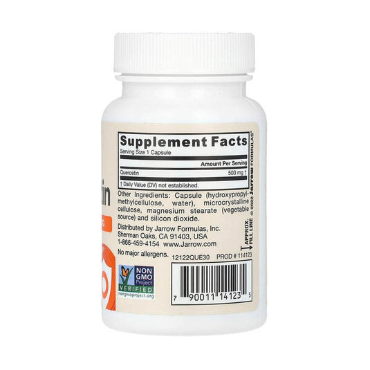 Quercetin (Antioxidant) 500 mg, Jarrow Formulas, 30 capsule