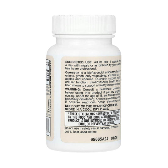 Quercetin (Antioxidant) 500 mg, Jarrow Formulas, 30 capsule