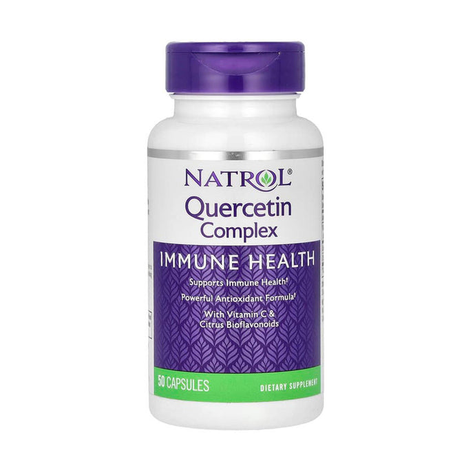 Quercetin Complex With Vitamin C & Citrus Bioflavonoids, Natrol, 50 capsule