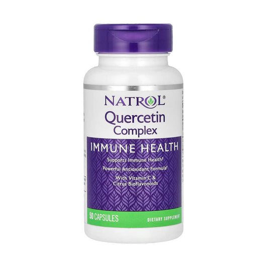 Quercetin Complex With Vitamin C & Citrus Bioflavonoids, Natrol, 50 capsule