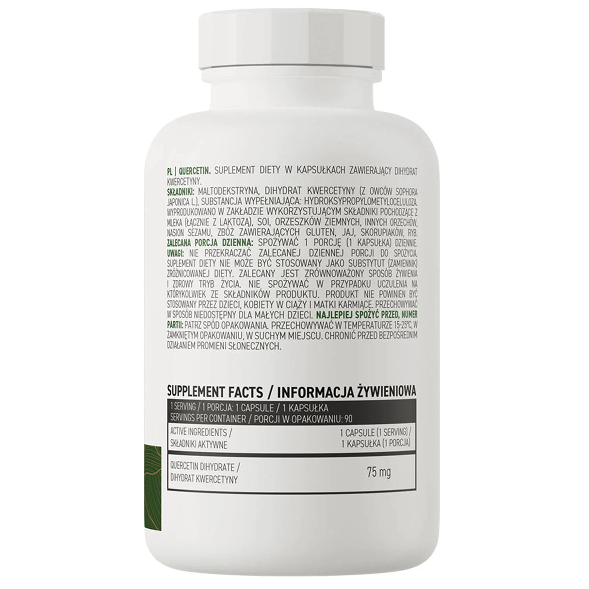 Quercetin (Antioxidant), OstroVit, 90 capsule