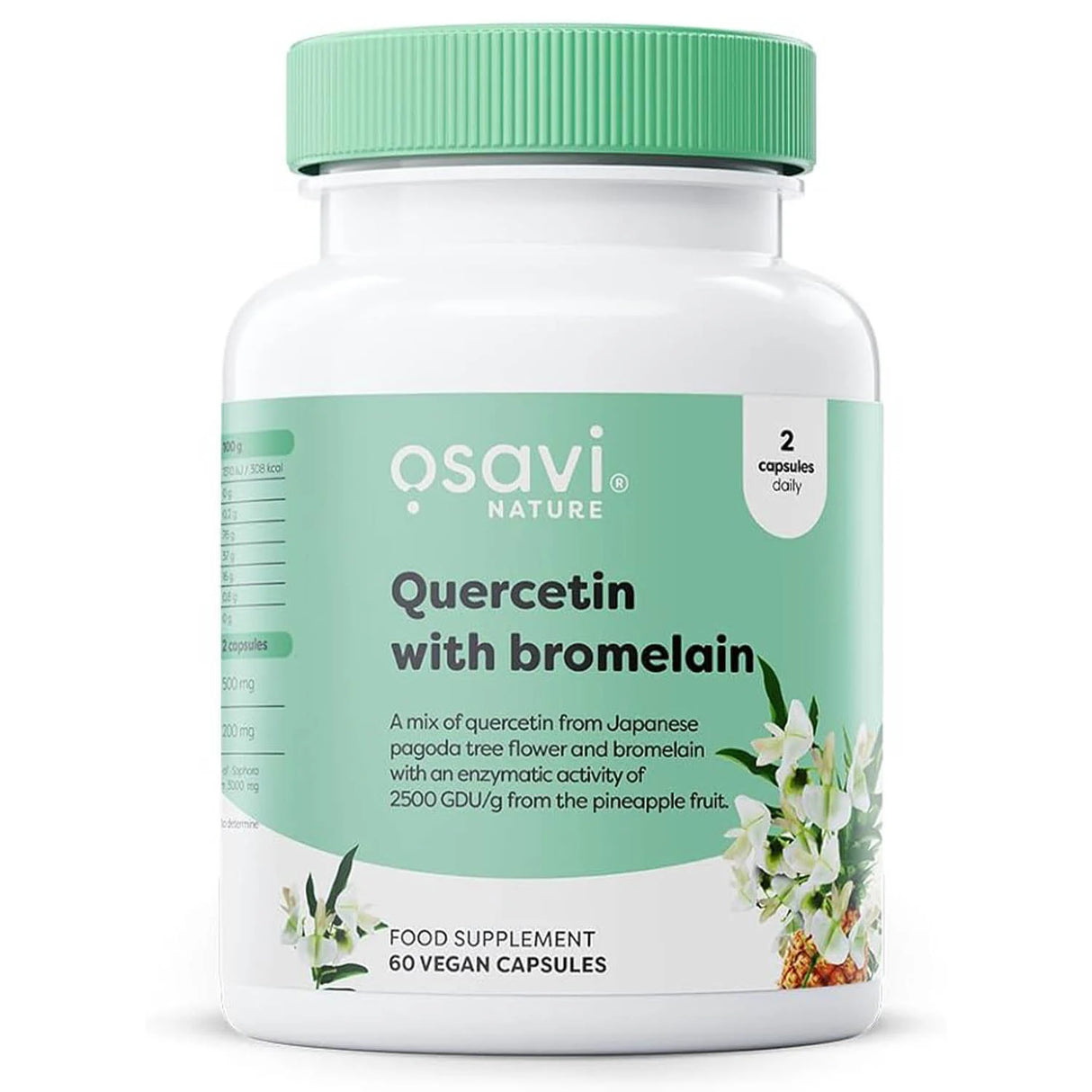 Quercetin with bromelain, Osavi, 60 capsule
