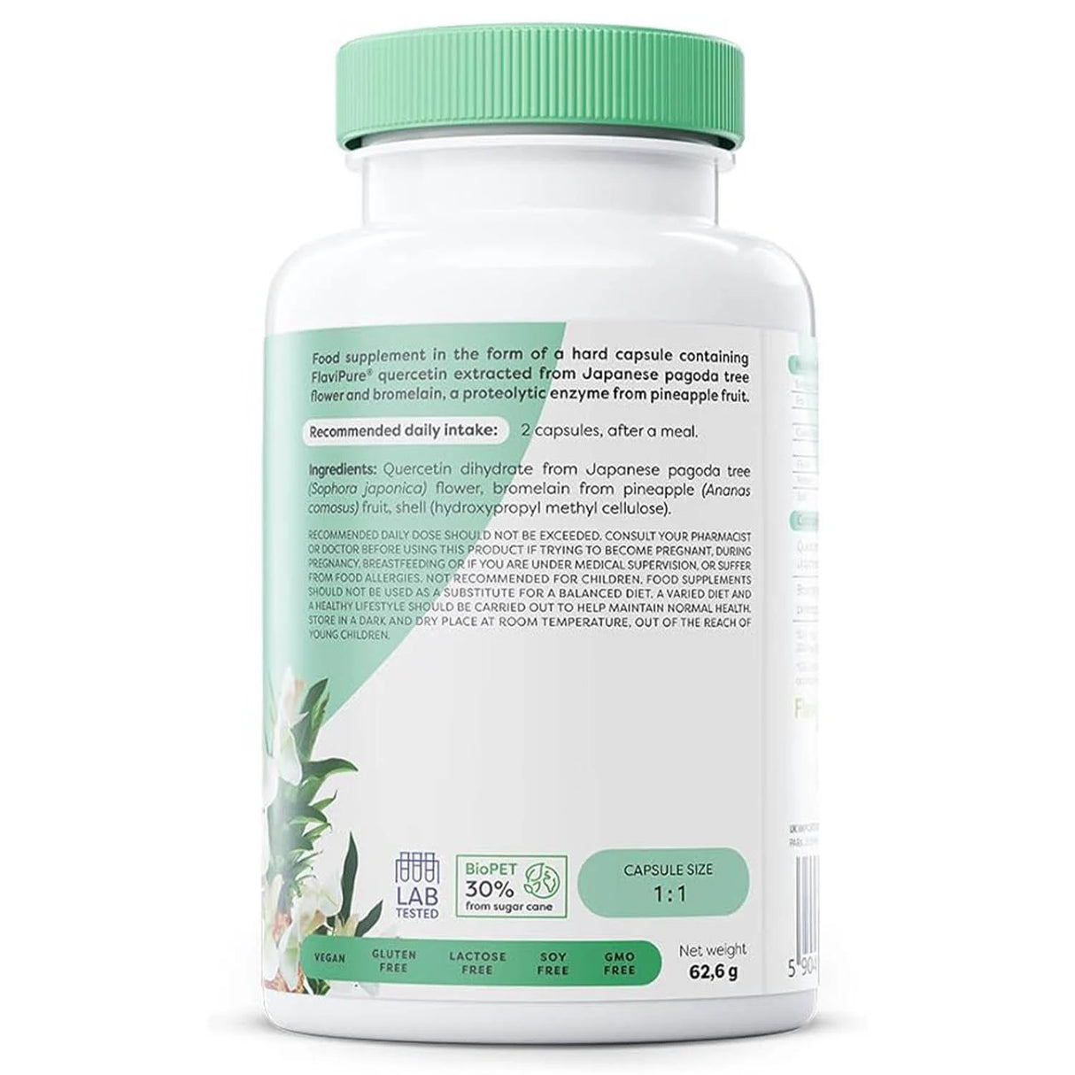 Quercetin with bromelain, Osavi, 120 capsule